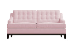 Bannister Apartment Size Sleeper Sofa :: Leg Finish: Espresso / Sleeper Option: Memory Foam Mattress