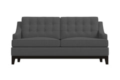 Bannister Apartment Size Sleeper Sofa :: Leg Finish: Espresso / Sleeper Option: Deluxe Innerspring Mattress