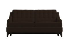 Bannister Apartment Size Sleeper Sofa :: Leg Finish: Espresso / Sleeper Option: Deluxe Innerspring Mattress
