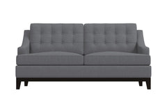 Bannister Apartment Size Sleeper Sofa :: Leg Finish: Espresso / Sleeper Option: Deluxe Innerspring Mattress