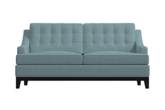 Bannister Apartment Size Sleeper Sofa :: Leg Finish: Espresso / Sleeper Option: Deluxe Innerspring Mattress