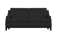 Bannister Apartment Size Sleeper Sofa :: Leg Finish: Espresso / Sleeper Option: Memory Foam Mattress