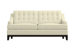 Bannister Apartment Size Sleeper Sofa :: Leg Finish: Espresso / Sleeper Option: Memory Foam Mattress