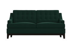 Bannister Apartment Size Sleeper Sofa :: Leg Finish: Espresso / Sleeper Option: Memory Foam Mattress