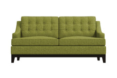 Bannister Apartment Size Sleeper Sofa :: Leg Finish: Espresso / Sleeper Option: Memory Foam Mattress