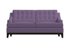 Bannister Apartment Size Sleeper Sofa :: Leg Finish: Espresso / Sleeper Option: Deluxe Innerspring Mattress