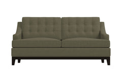 Bannister Apartment Size Sleeper Sofa :: Leg Finish: Espresso / Sleeper Option: Memory Foam Mattress