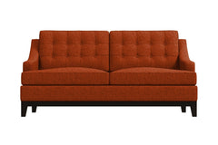 Bannister Apartment Size Sleeper Sofa :: Leg Finish: Espresso / Sleeper Option: Memory Foam Mattress