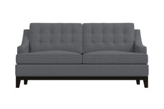 Bannister Apartment Size Sleeper Sofa :: Leg Finish: Espresso / Sleeper Option: Memory Foam Mattress