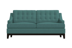 Bannister Apartment Size Sleeper Sofa :: Leg Finish: Espresso / Sleeper Option: Memory Foam Mattress