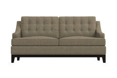 Bannister Apartment Size Sleeper Sofa :: Leg Finish: Espresso / Sleeper Option: Memory Foam Mattress
