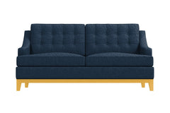Bannister Apartment Size Sleeper Sofa :: Leg Finish: Natural / Sleeper Option: Memory Foam Mattress