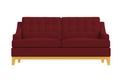 Bannister Apartment Size Sleeper Sofa :: Leg Finish: Natural / Sleeper Option: Memory Foam Mattress