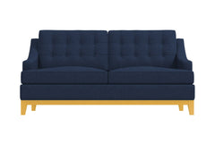 Bannister Twin Size Sleeper Sofa :: Leg Finish: Natural / Sleeper Option: Memory Foam Mattress