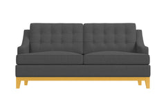 Bannister Apartment Size Sleeper Sofa :: Leg Finish: Natural / Sleeper Option: Deluxe Innerspring Mattress