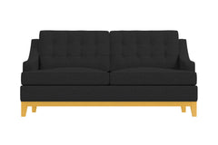 Bannister Apartment Size Sleeper Sofa :: Leg Finish: Natural / Sleeper Option: Deluxe Innerspring Mattress