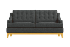 Bannister Twin Size Sleeper Sofa :: Leg Finish: Natural / Sleeper Option: Memory Foam Mattress