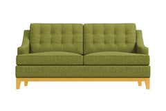 Bannister Twin Size Sleeper Sofa :: Leg Finish: Natural / Sleeper Option: Memory Foam Mattress