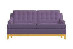 Bannister Apartment Size Sleeper Sofa :: Leg Finish: Natural / Sleeper Option: Deluxe Innerspring Mattress