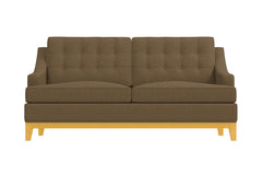 Bannister Twin Size Sleeper Sofa :: Leg Finish: Natural / Sleeper Option: Memory Foam Mattress