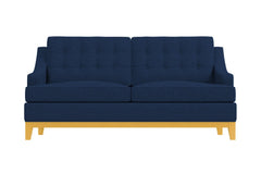 Bannister Twin Size Sleeper Sofa :: Leg Finish: Natural / Sleeper Option: Memory Foam Mattress