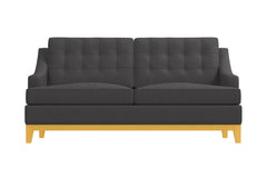 Bannister Apartment Size Sleeper Sofa :: Leg Finish: Natural / Sleeper Option: Deluxe Innerspring Mattress