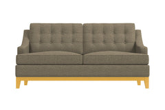 Bannister Apartment Size Sleeper Sofa :: Leg Finish: Natural / Sleeper Option: Deluxe Innerspring Mattress