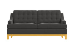 Bannister Apartment Size Sleeper Sofa :: Leg Finish: Natural / Sleeper Option: Memory Foam Mattress