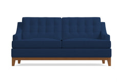 Bannister Apartment Size Sleeper Sofa :: Leg Finish: Pecan / Sleeper Option: Memory Foam Mattress