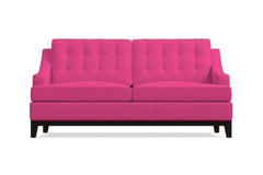 Bannister Apartment Size Sleeper Sofa :: Leg Finish: Espresso / Sleeper Option: Memory Foam Mattress