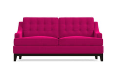 Bannister Apartment Size Sleeper Sofa :: Leg Finish: Espresso / Sleeper Option: Memory Foam Mattress