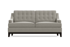 Bannister Apartment Size Sleeper Sofa :: Leg Finish: Espresso / Sleeper Option: Deluxe Innerspring Mattress