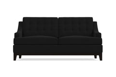 Bannister Apartment Size Sleeper Sofa :: Leg Finish: Espresso / Sleeper Option: Deluxe Innerspring Mattress