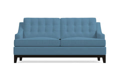 Bannister Apartment Size Sleeper Sofa :: Leg Finish: Espresso / Sleeper Option: Deluxe Innerspring Mattress
