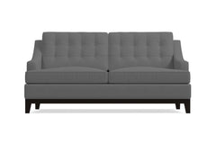 Bannister Apartment Size Sleeper Sofa :: Leg Finish: Espresso / Sleeper Option: Deluxe Innerspring Mattress