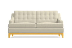 Bannister Twin Size Sleeper Sofa :: Leg Finish: Natural / Sleeper Option: Memory Foam Mattress