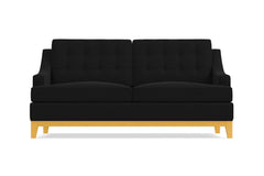 Bannister Apartment Size Sleeper Sofa :: Leg Finish: Natural / Sleeper Option: Memory Foam Mattress