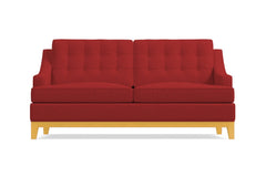 Bannister Twin Size Sleeper Sofa :: Leg Finish: Natural / Sleeper Option: Memory Foam Mattress