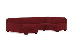 Bradbury 3pc Sectional Sofa :: Leg Finish: Espresso / Configuration: LAF - Chaise on the Left