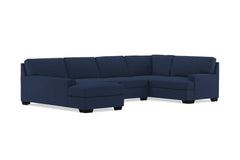 Bradbury 3pc Sectional Sofa :: Leg Finish: Espresso / Configuration: LAF - Chaise on the Left