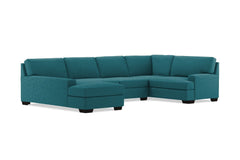 Bradbury 3pc Sectional Sofa :: Leg Finish: Espresso / Configuration: LAF - Chaise on the Left