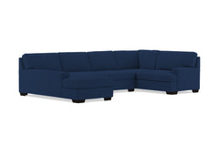 Bradbury 3pc Sectional Sofa :: Leg Finish: Espresso / Configuration: LAF - Chaise on the Left
