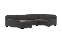 Bradbury 3pc Sectional Sofa :: Leg Finish: Espresso / Configuration: LAF - Chaise on the Left