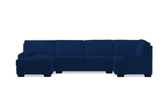 Bradbury 3pc Sectional Sofa :: Leg Finish: Espresso / Configuration: LAF - Chaise on the Left