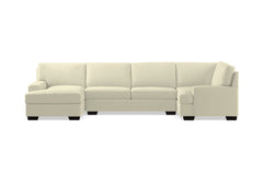 Bradbury 3pc Sectional Sofa :: Leg Finish: Espresso / Configuration: LAF - Chaise on the Left