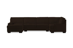 Bradbury 3pc Sectional Sofa :: Leg Finish: Espresso / Configuration: LAF - Chaise on the Left