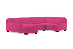 Bradbury 3pc Sectional Sofa :: Leg Finish: Espresso / Configuration: LAF - Chaise on the Left
