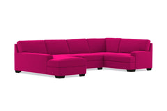 Bradbury 3pc Sectional Sofa :: Leg Finish: Espresso / Configuration: LAF - Chaise on the Left