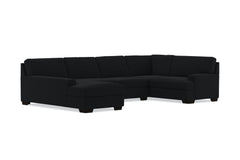 Bradbury 3pc Sectional Sofa :: Leg Finish: Espresso / Configuration: LAF - Chaise on the Left
