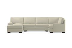 Bradbury 3pc Sectional Sofa :: Leg Finish: Espresso / Configuration: LAF - Chaise on the Left